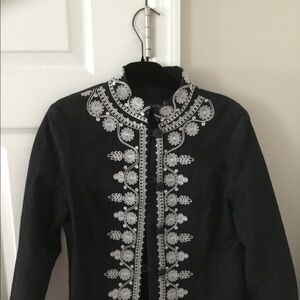 Denim EMBROIDERY JACKET